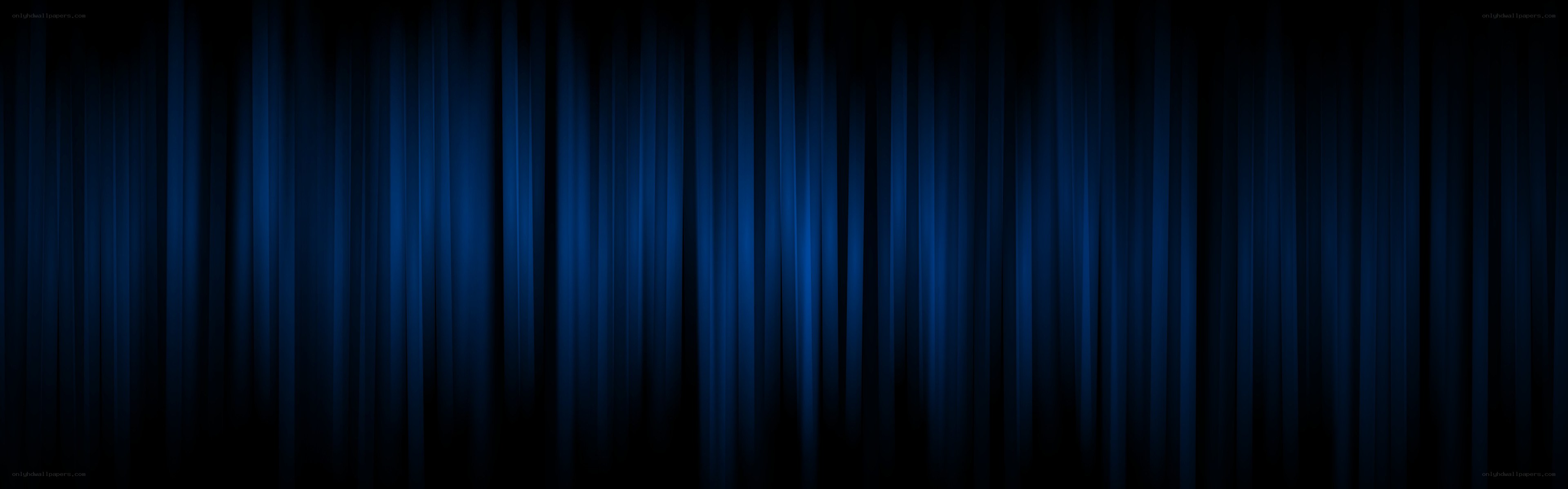 dark blue curtain background