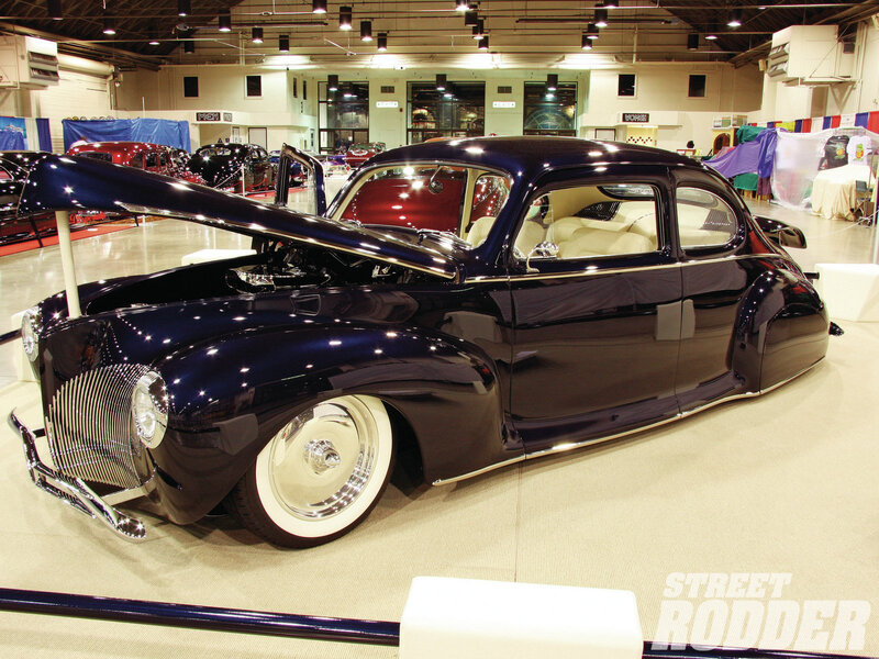 Dark Blue Custom Car