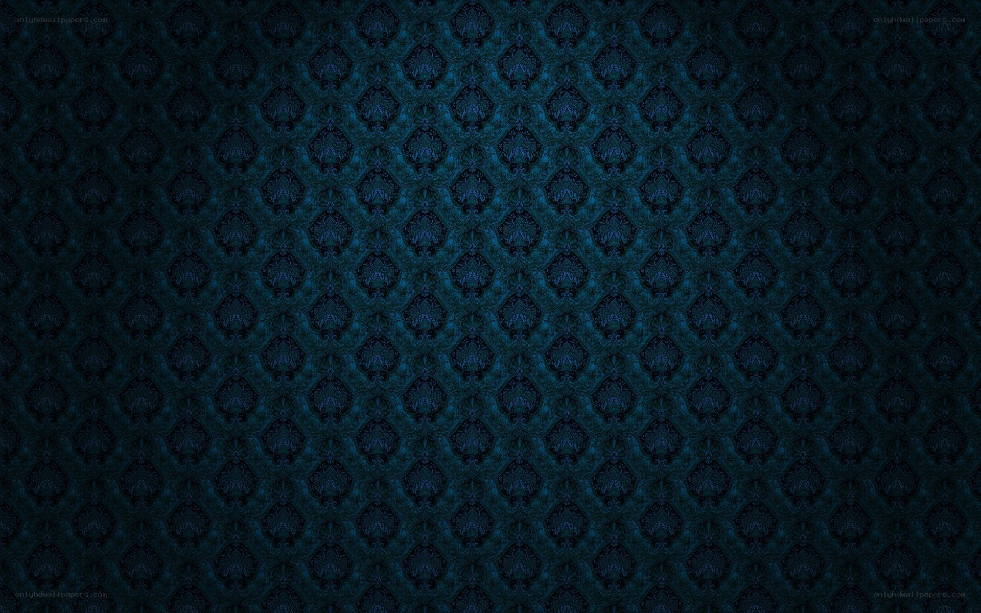 dark blue damask pattern