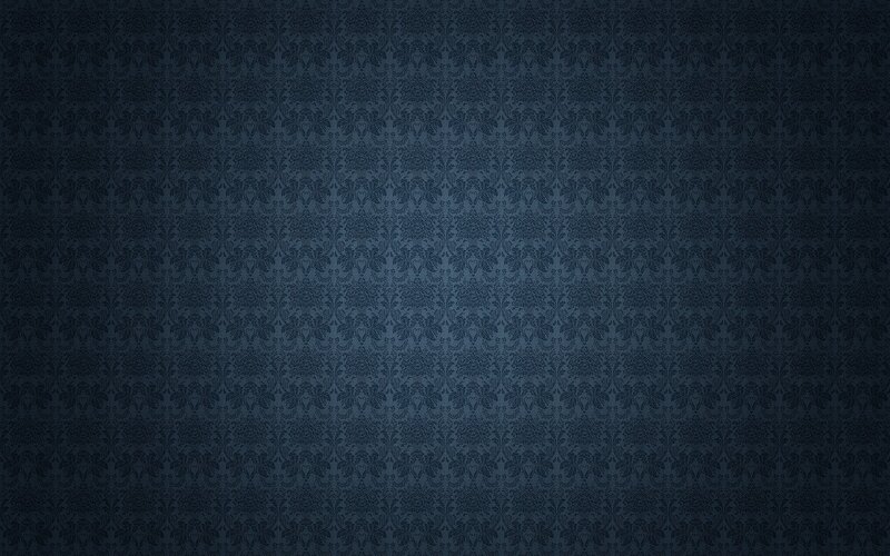 Dark Blue Damask Pattern — Abstract
