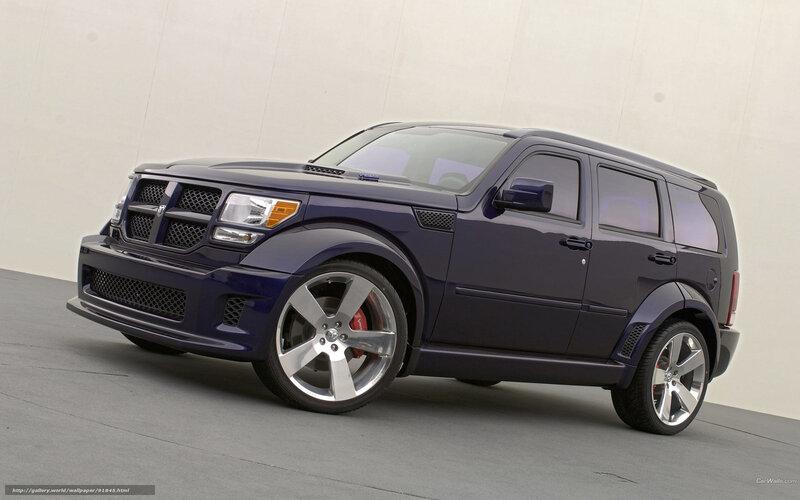 Dark blue Dodge Nitro SUV