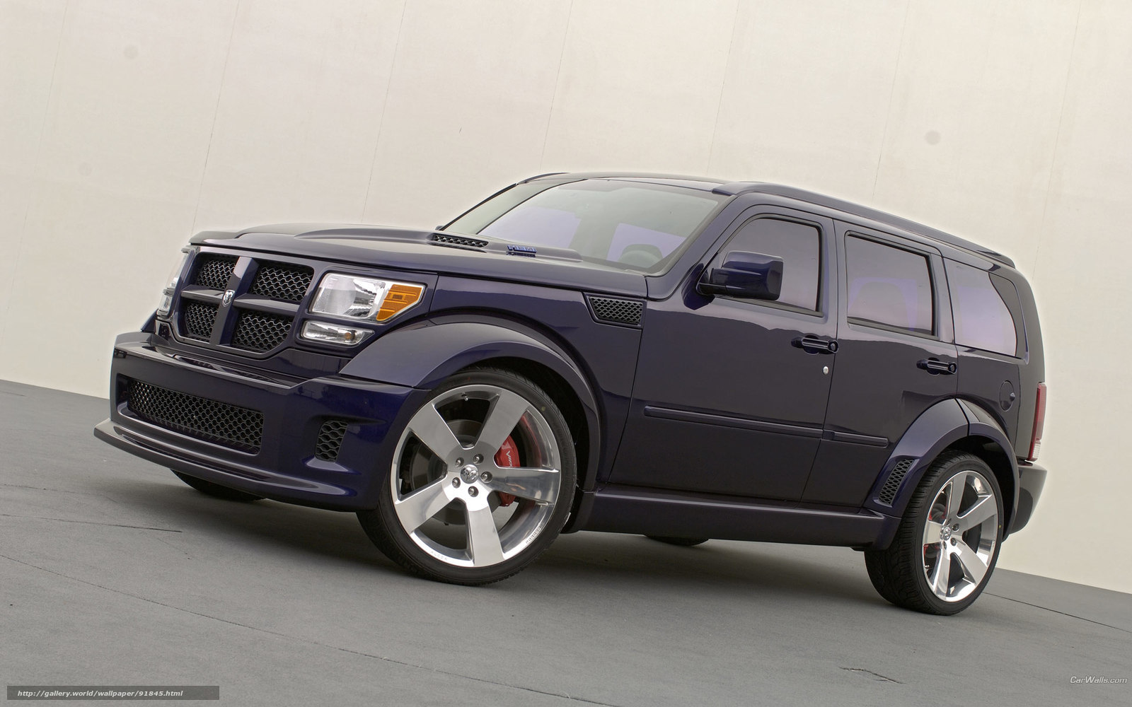 Dark blue Dodge Nitro SUV