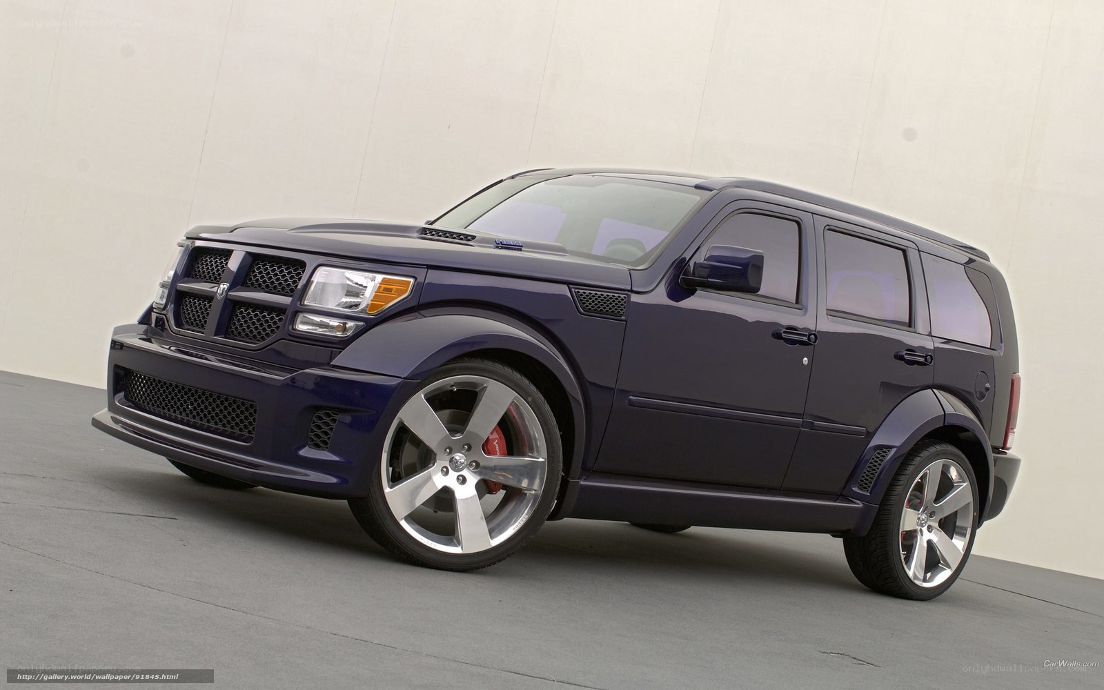 Dark blue Dodge Nitro SUV