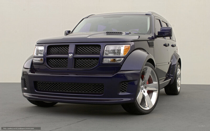 Dark blue Dodge Nitro
