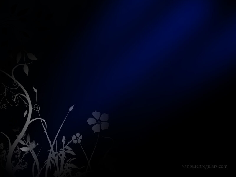 dark blue floral background
