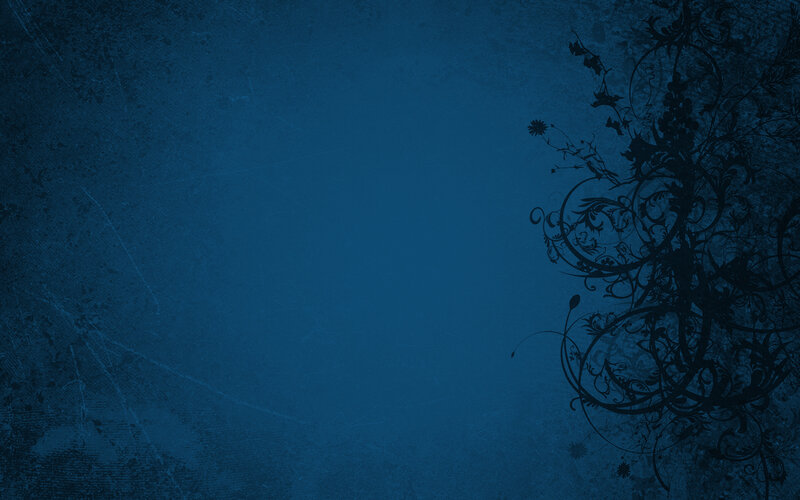 dark blue floral background