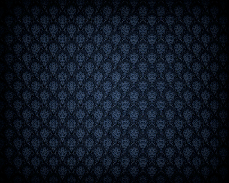 dark blue floral pattern
