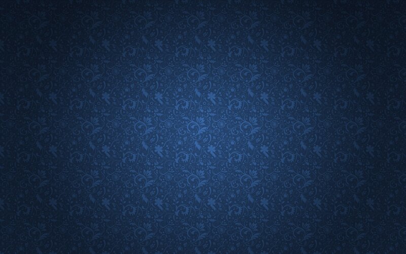 dark blue floral pattern