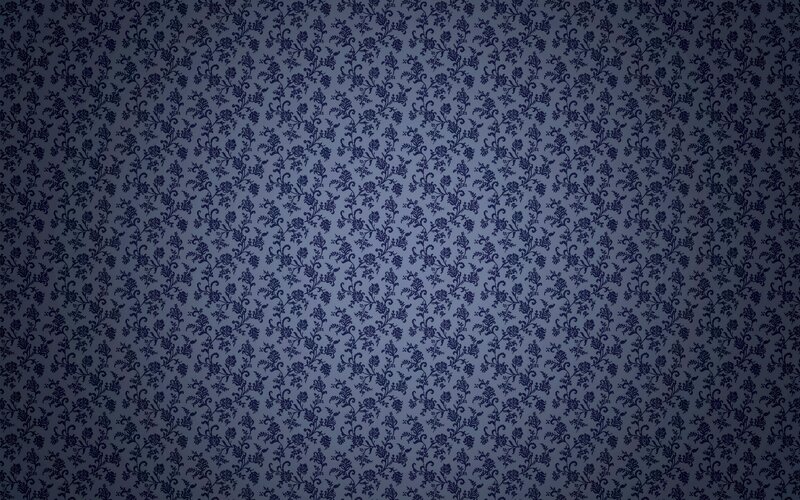 dark blue floral wallpaper
