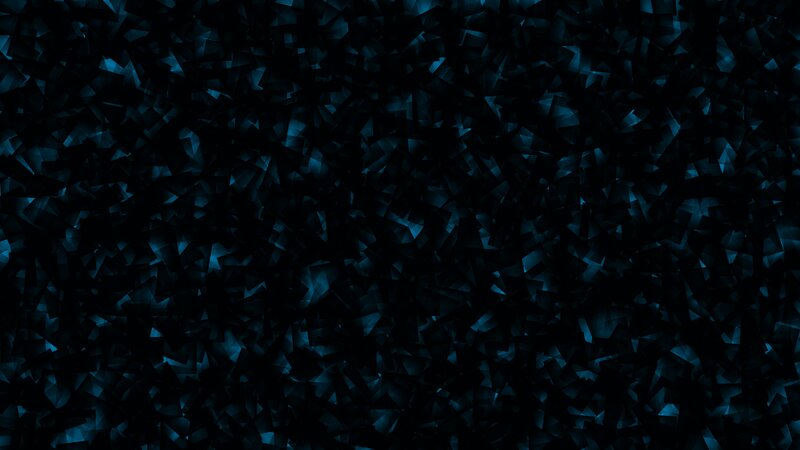 Dark Blue Geometric Pattern — Black