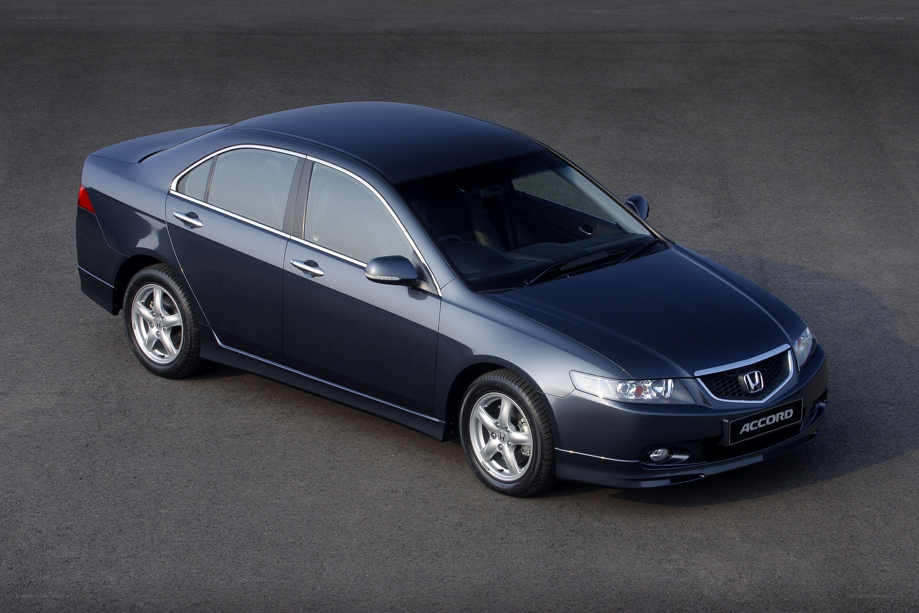 Dark blue Honda Accord sedan