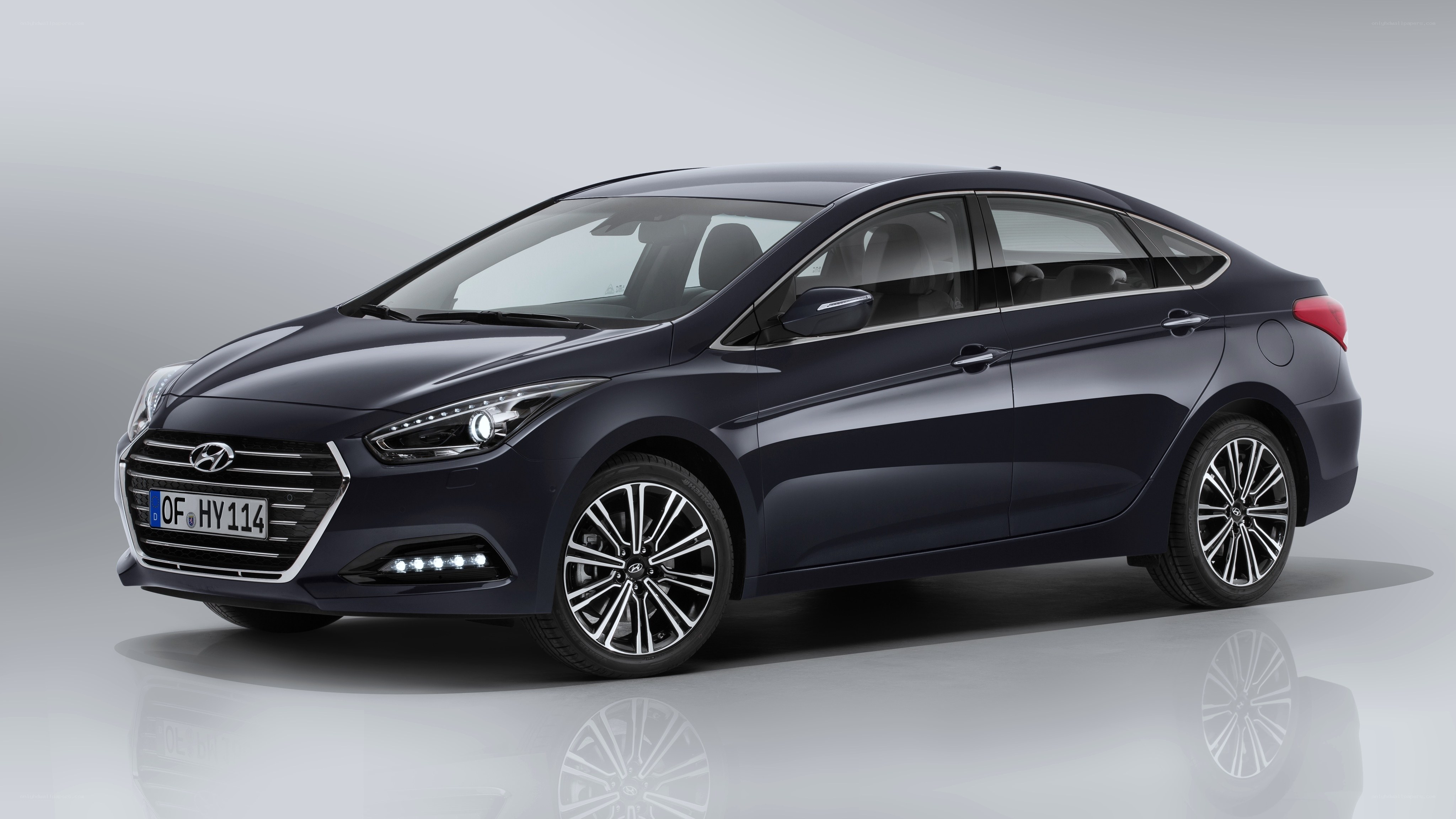 dark blue hyundai sonata sedan