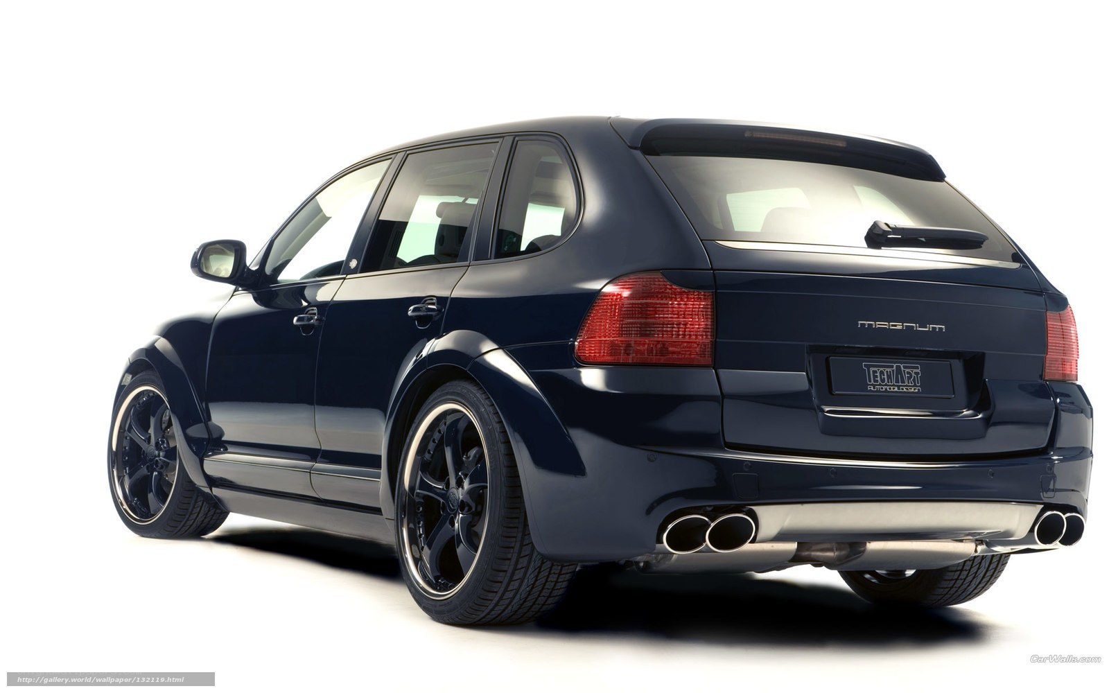 dark blue magnum suv
