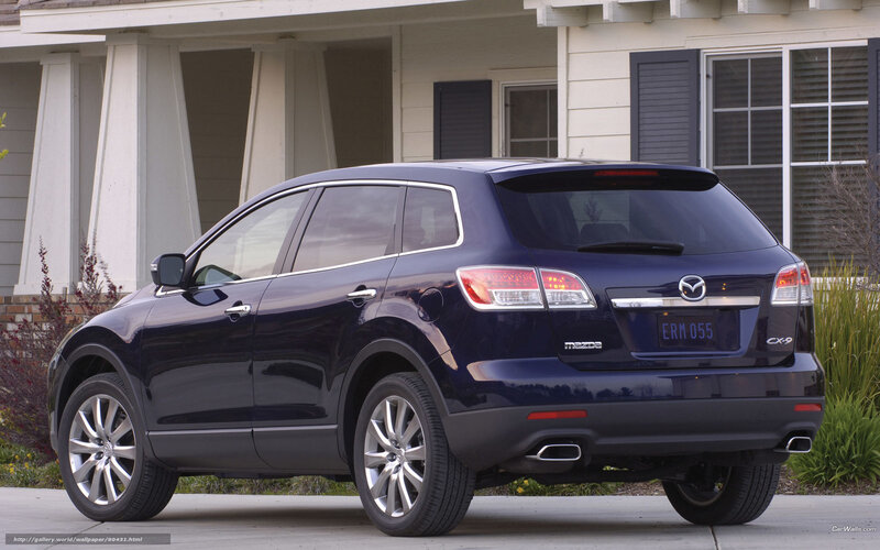 Dark Blue Mazda Cx-9 — Calm