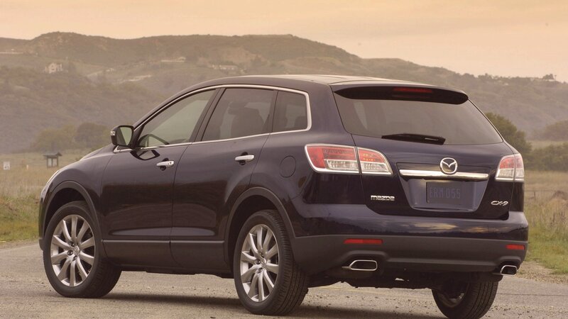 Dark blue Mazda CX-9 SUV