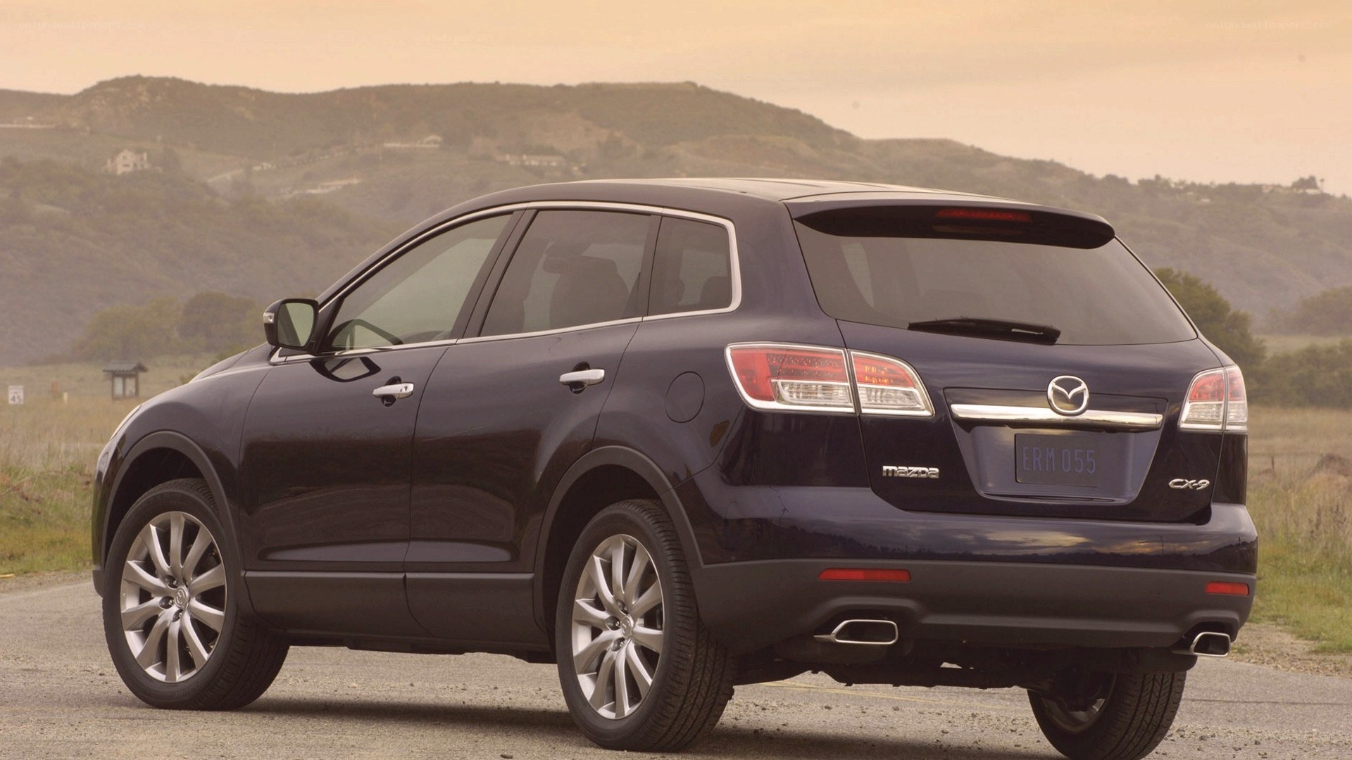 Dark blue Mazda CX-9 SUV