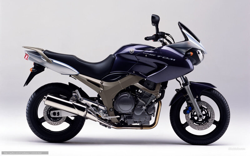 Dark Blue Motorcycle