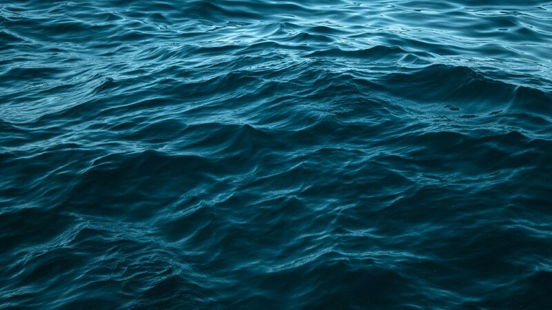 Dark Blue Ocean Waves