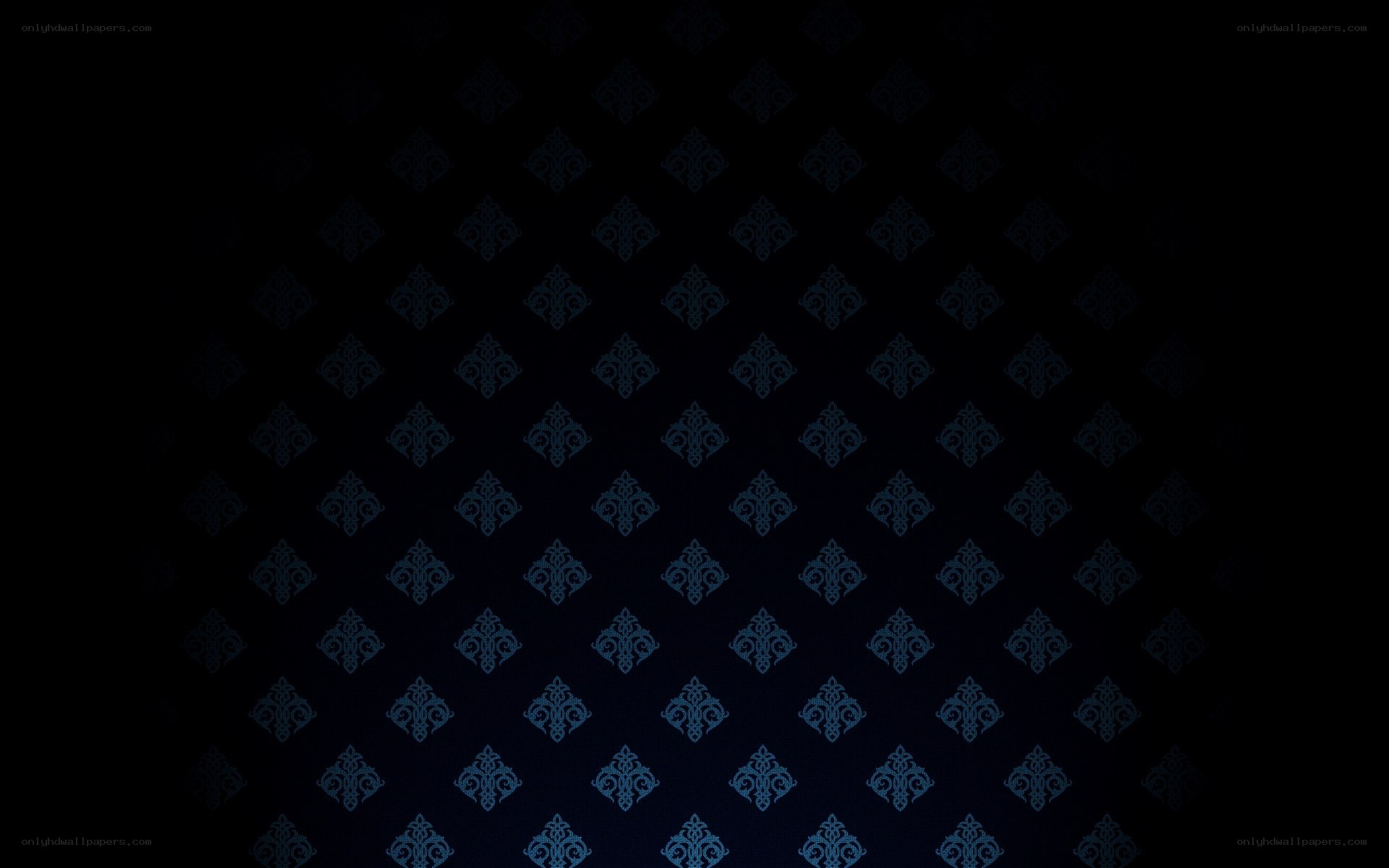 dark blue patterned background