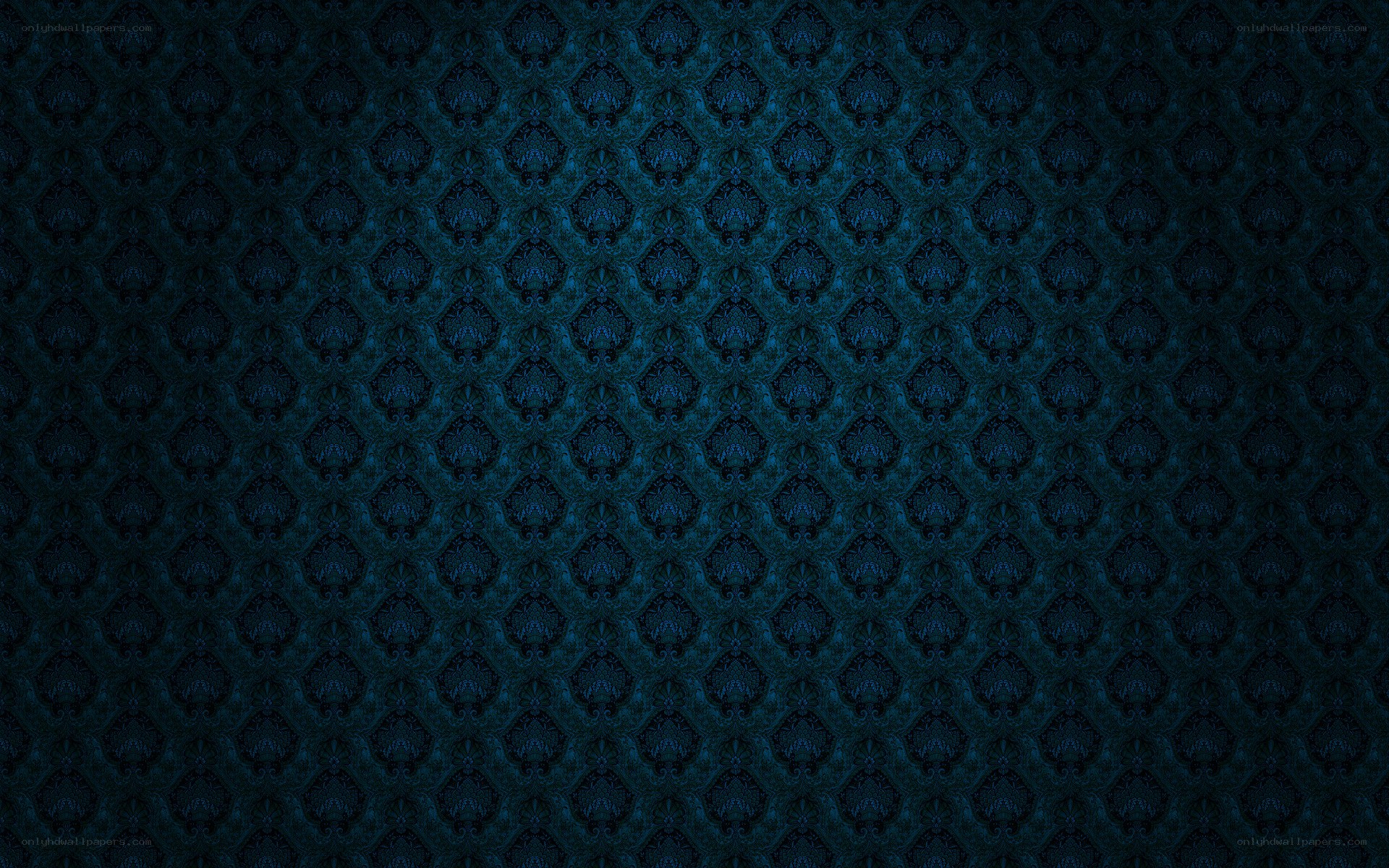 dark blue patterned wallpaper