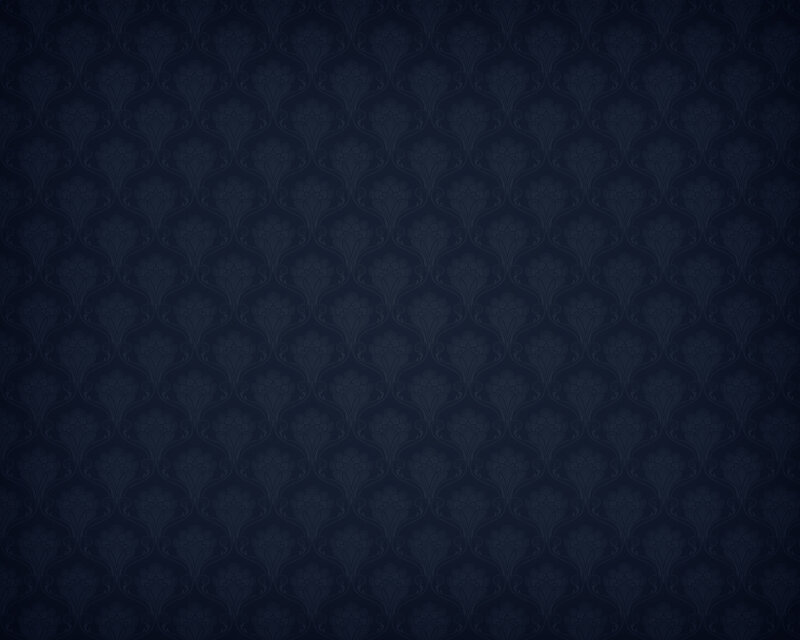 Dark Blue Patterned Wallpaper — Calm