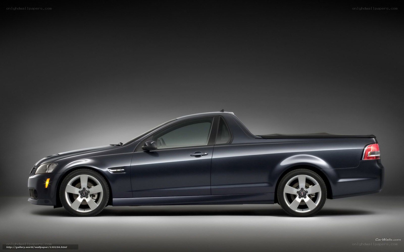 dark blue pickup truck