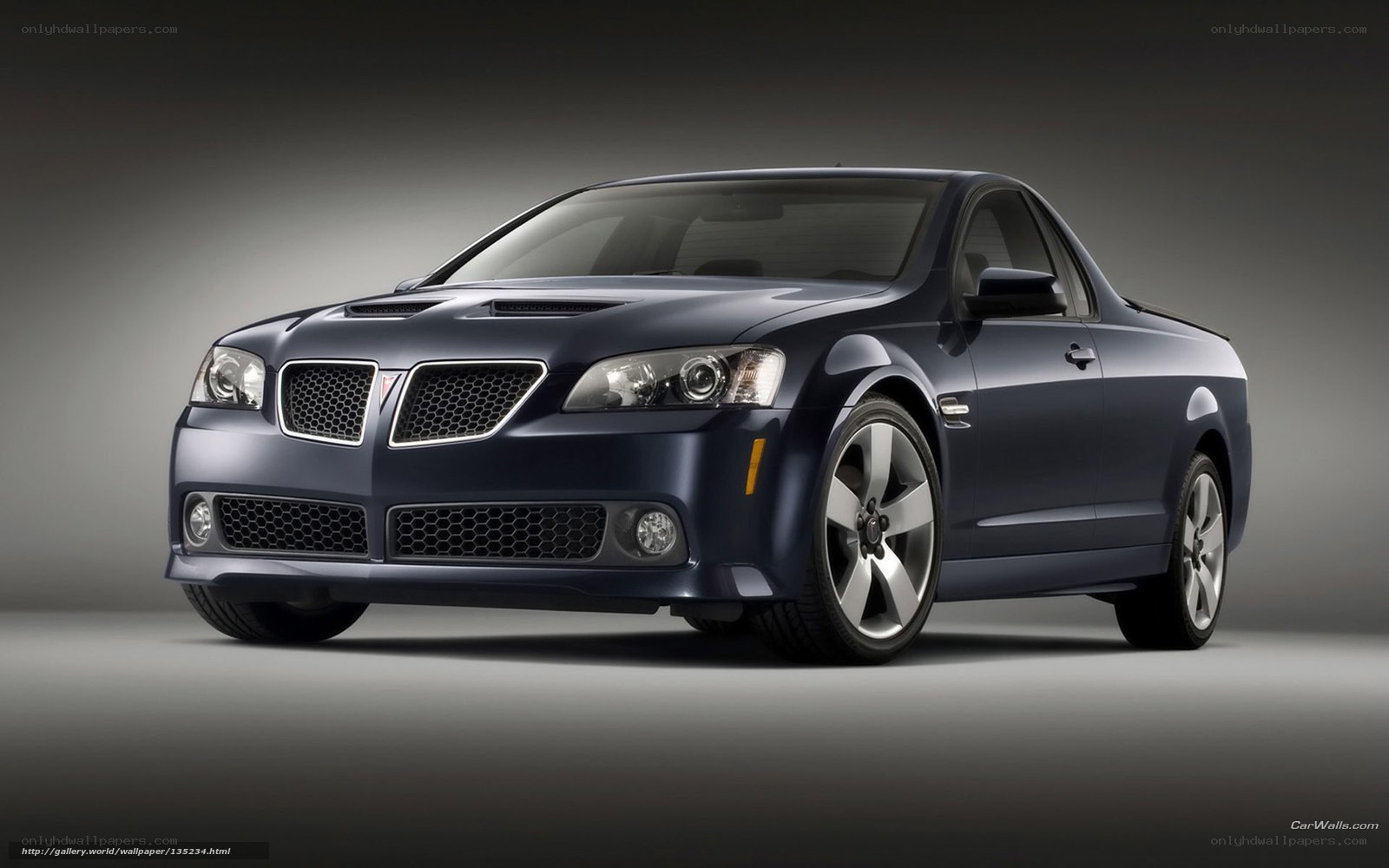 dark blue pontiac g8 pickup