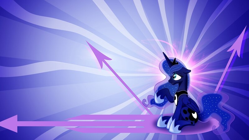 Dark Blue Pony with Stars