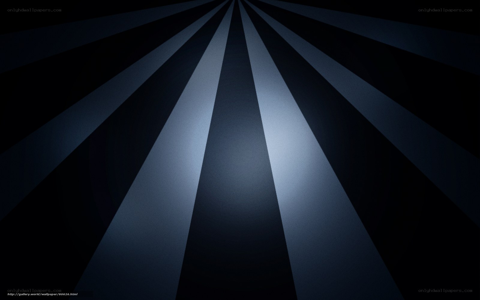 dark blue radial light beams
