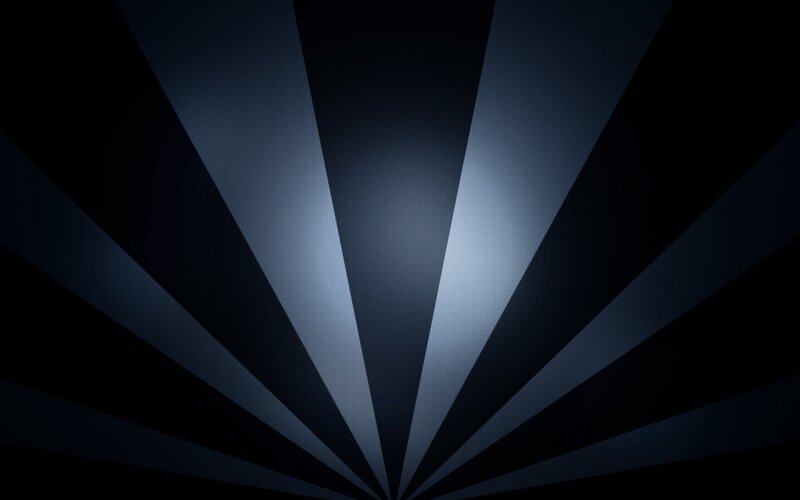 dark blue radial light rays
