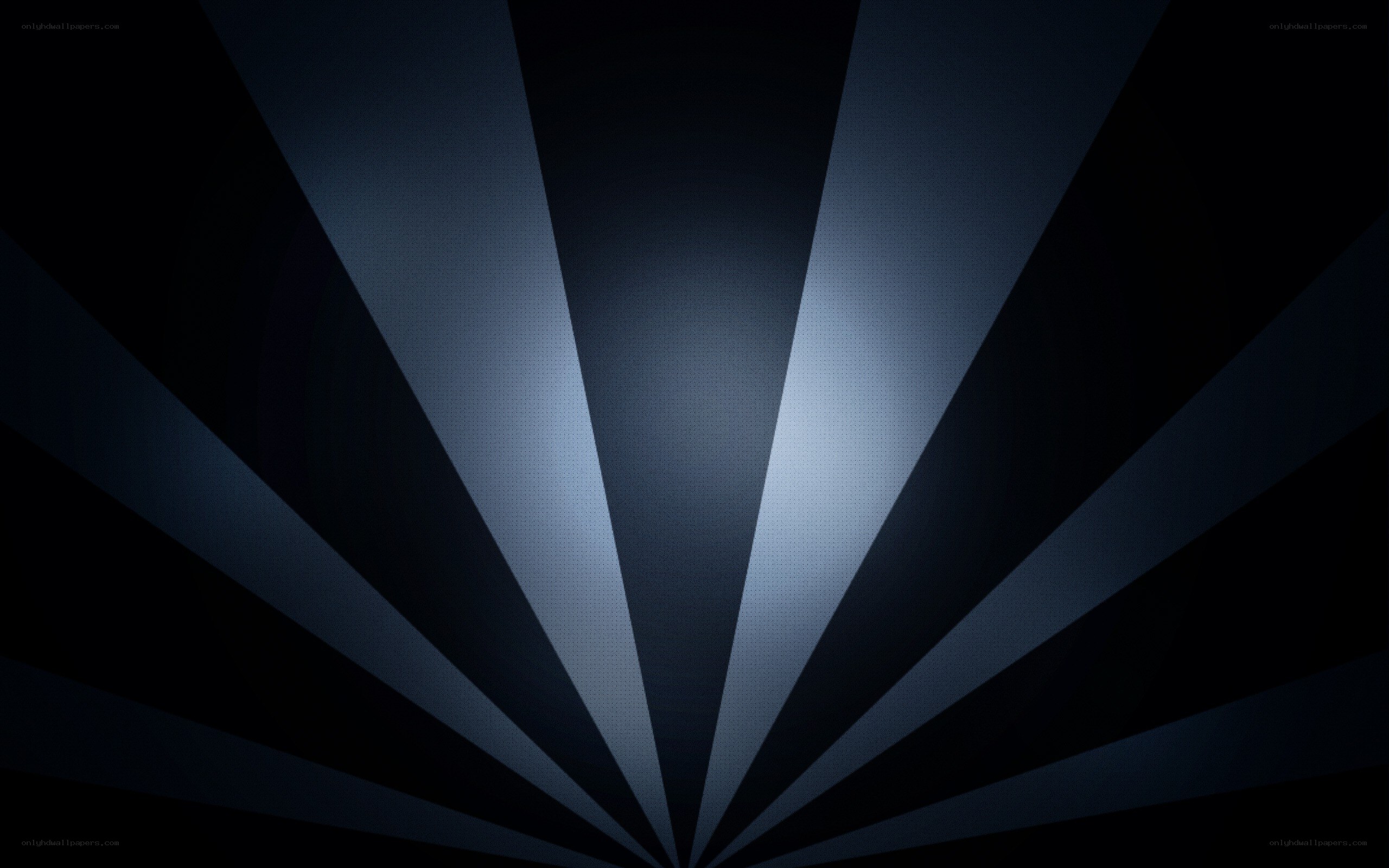 dark blue radial light rays