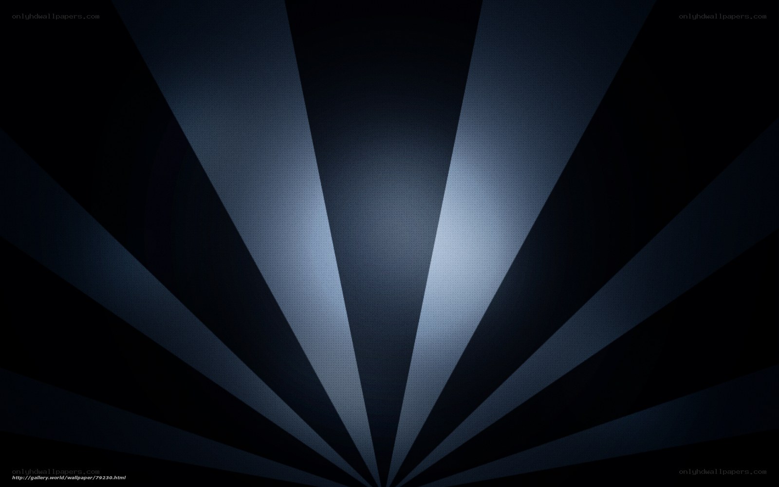 dark blue radial light rays