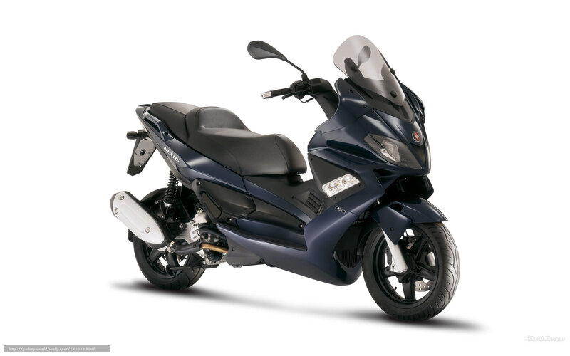 Dark Blue Scooter — Neutral, Photograph, Windshield
