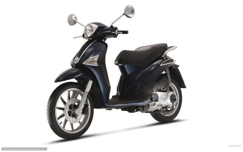 Dark Blue Scooter — Neutral