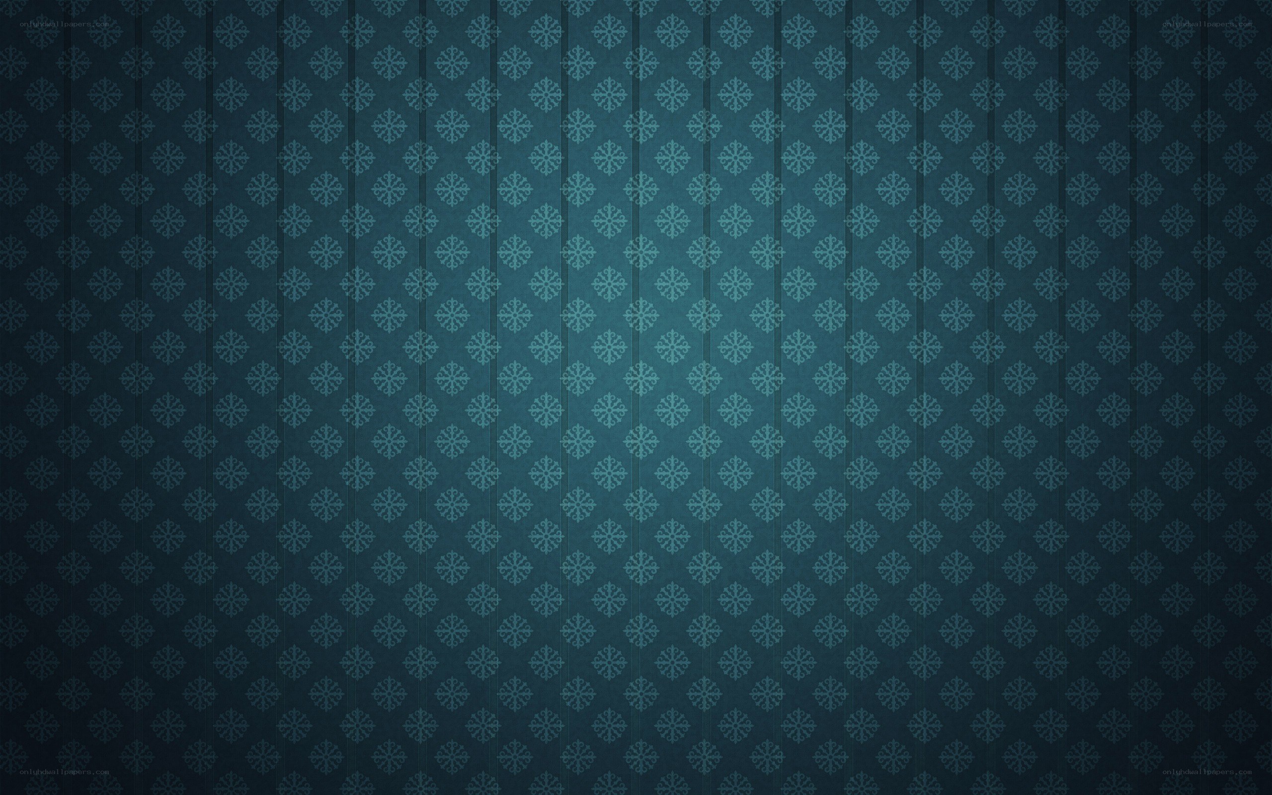 dark blue snowflake pattern