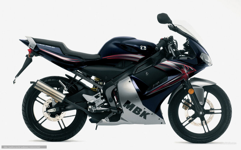 Dark Blue Sport Motorcycle