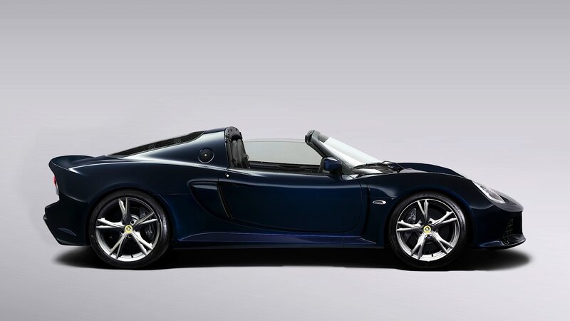 dark blue sports car