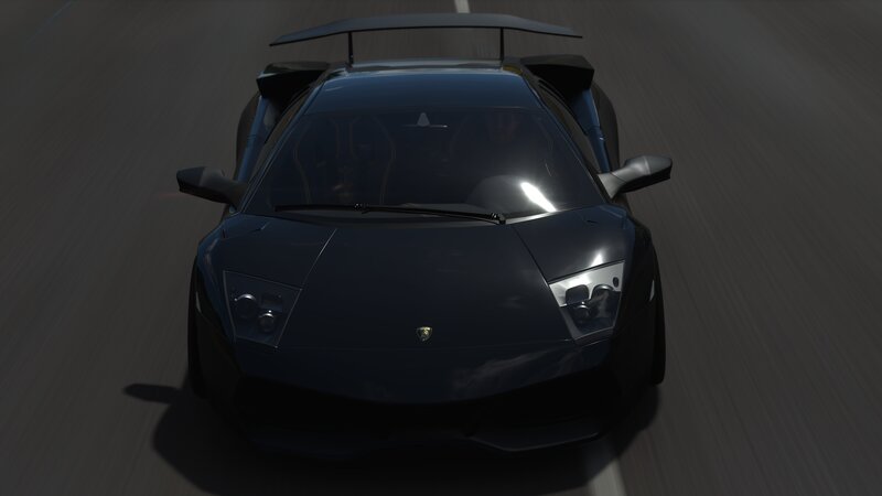 Dark Blue Sports Car — Black, Dynamic, 3d Render