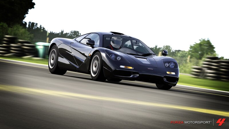 Dark Blue Sports Car — Black, Dynamic, Afternoon, 3d Render