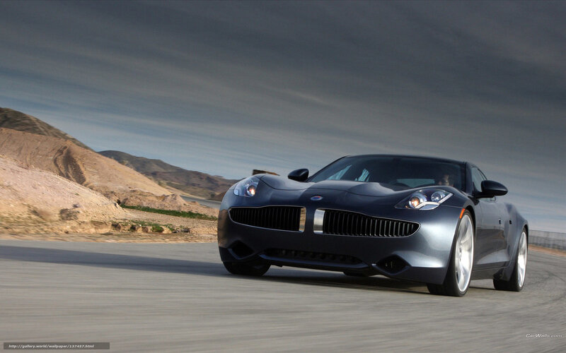 Dark Blue Sports Car — Gray, Dramatic