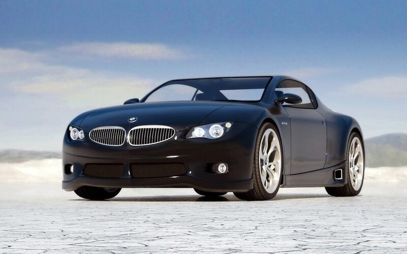 Dark Blue Sports Car — Serene
