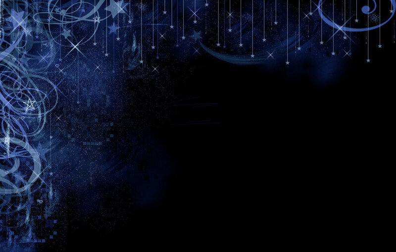 dark blue starry background