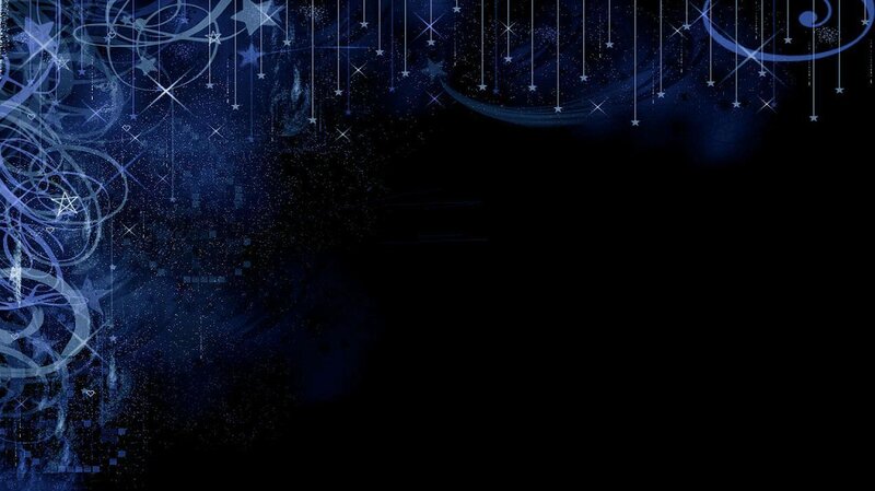 dark blue starry background