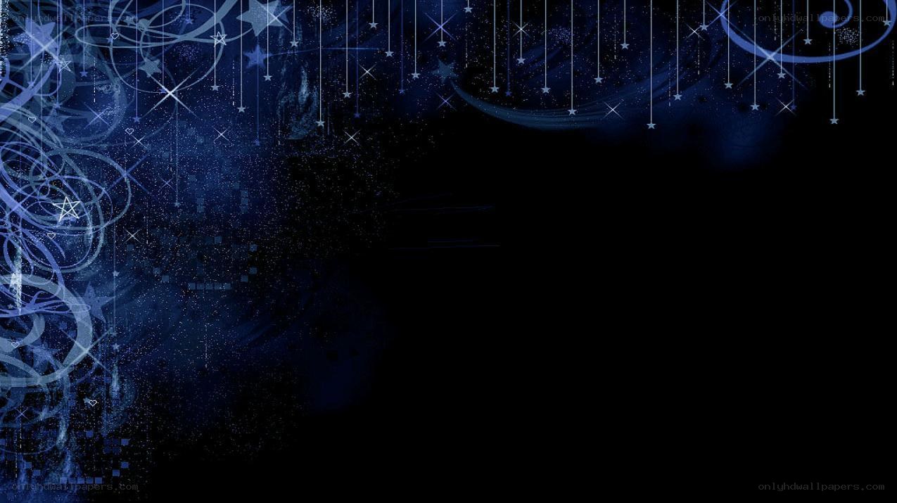 dark blue starry background