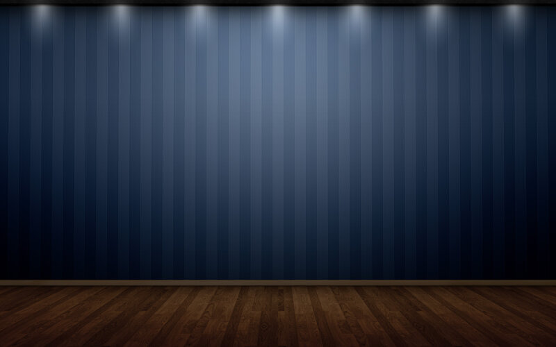 dark blue striped wall