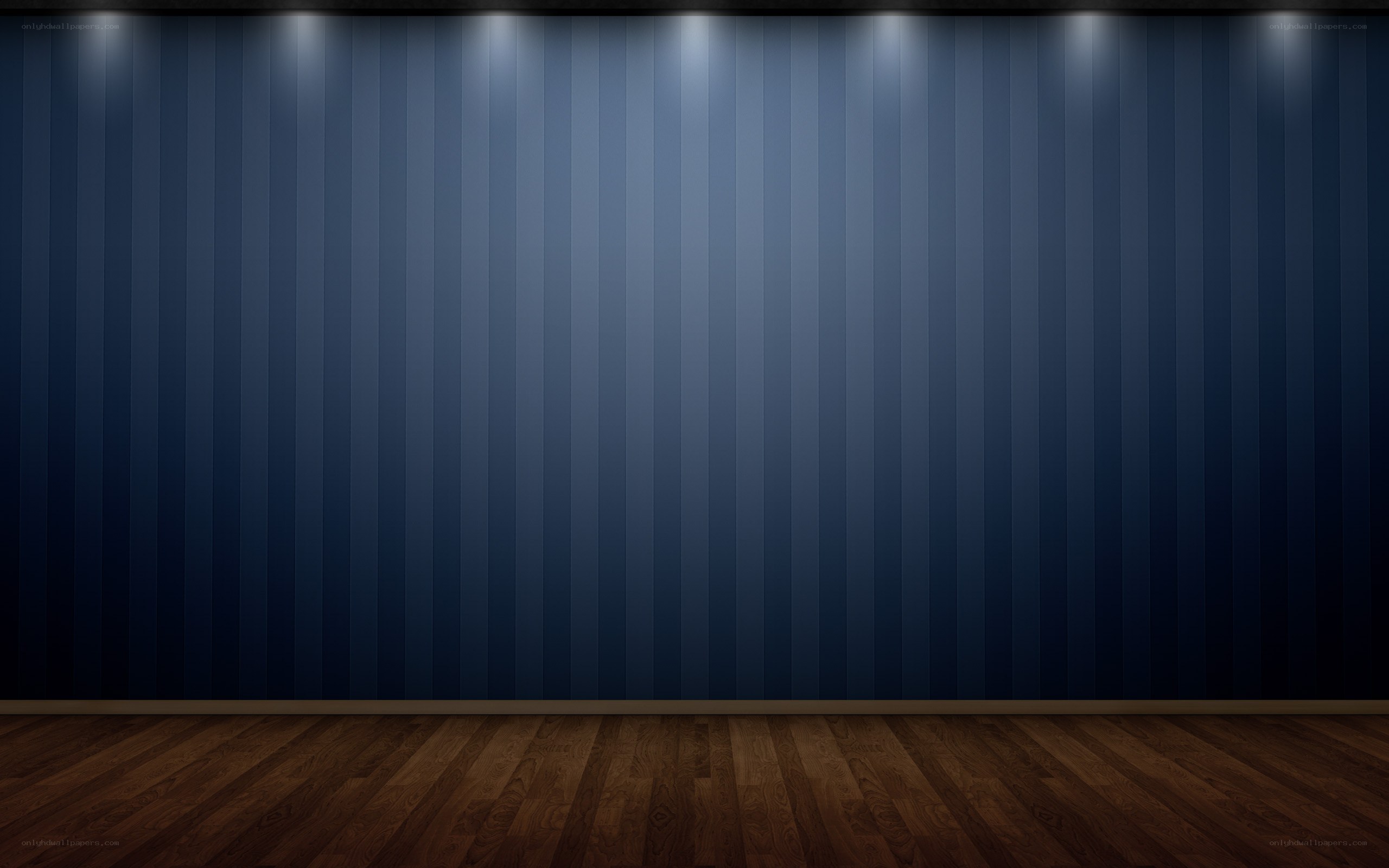 dark blue striped wall