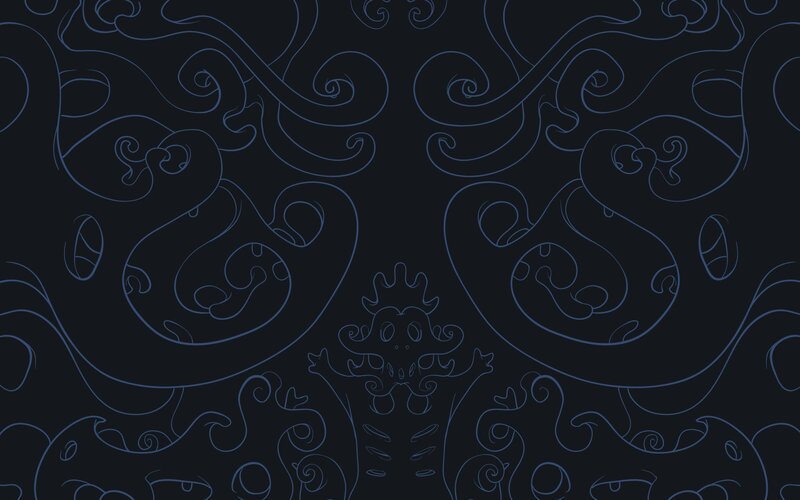 dark blue swirl pattern
