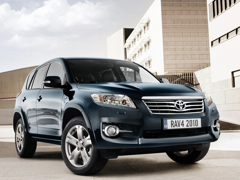 Dark Blue Toyota RAV4