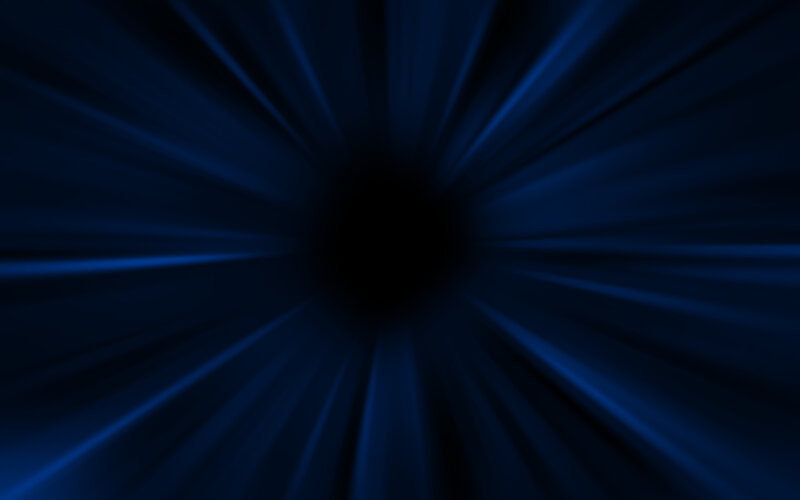 dark blue tunnel with light rays