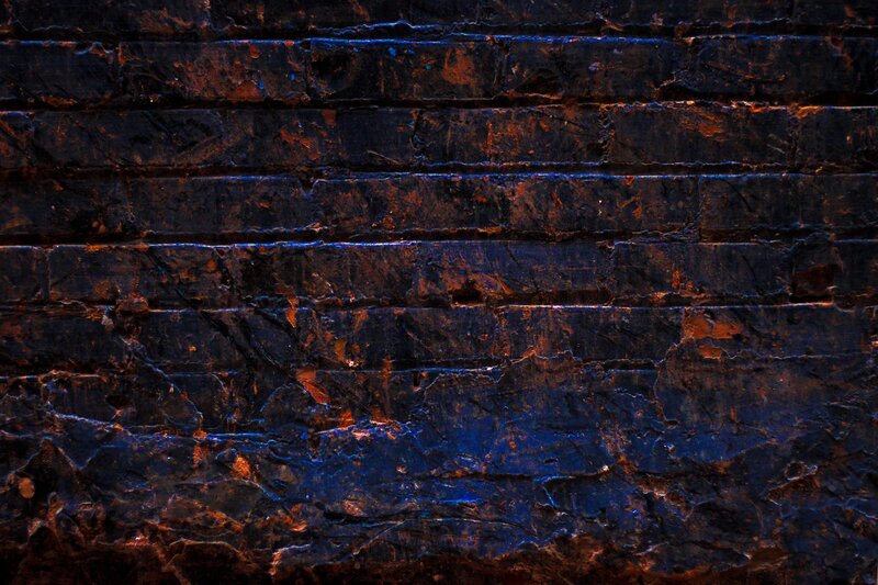 Dark Brick Wall Texture — Black, Dramatic